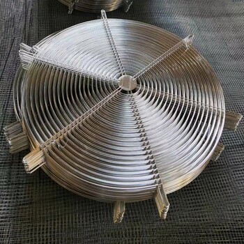 广西梧州市防护网轴流风机散热风扇金属铁丝防护网罩