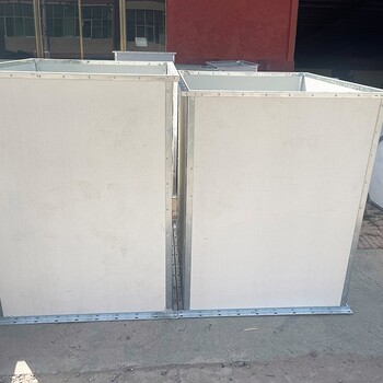 安徽蚌埠市彩钢板复合风管彩钢镁质防火板复合风管玻镁板彩钢板平贴机