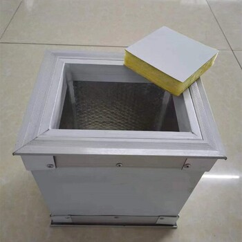 黑龍江綏化市單面彩鋼玻纖風(fēng)管巖棉復(fù)合防火風(fēng)管消防排煙耐火