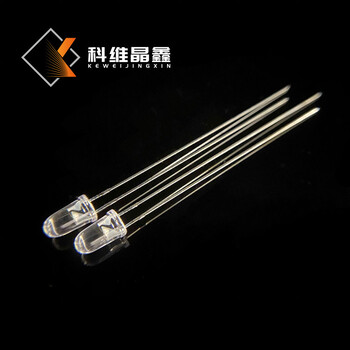 加長腳直插燈珠5mm發(fā)光二極管白光