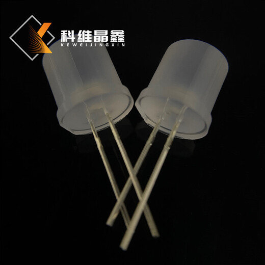 發(fā)光二極管10mm平有無(wú)邊小支架霧狀白光