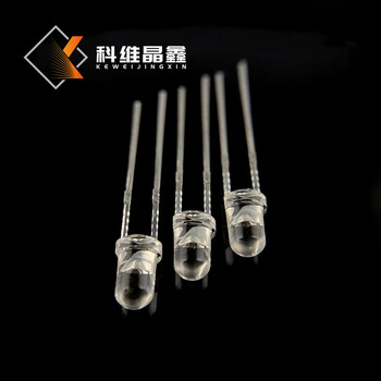 F3圓頭燈珠白發(fā)紅波長(zhǎng)620LED直插發(fā)光二極管