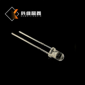 led發(fā)光二極管3mm圓頭水色清透紅燈