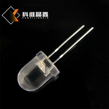直插LED發(fā)光二極管透明有邊白發(fā)綠色燈珠