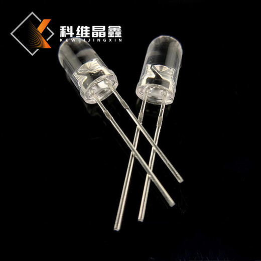 直插LED發(fā)光二極管F5白發(fā)黃透明3V高亮