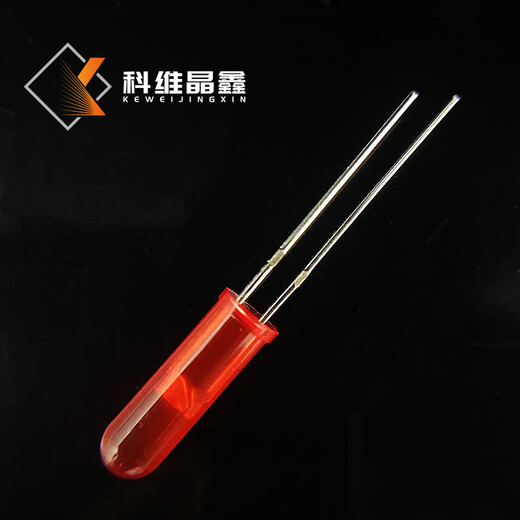 F5加長(zhǎng)高膠體系列15.5mm紅發(fā)紅指示燈