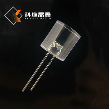 廠(chǎng)家直供直插式LED燈珠F10平頭有邊白發(fā)白光