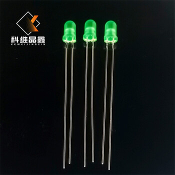 直插燈珠加長(zhǎng)腳LED綠光F5圓頭綠發(fā)翠綠腳長(zhǎng)53MM長(zhǎng)腳發(fā)光管