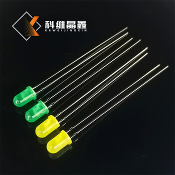 F5圓頭綠發(fā)綠光5MM綠發(fā)普綠直插LED燈珠發(fā)光二極管