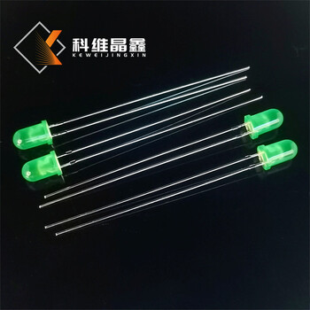 工廠直供加長(zhǎng)腳燈珠5MM圓頭綠發(fā)翠綠直插式發(fā)光二極管