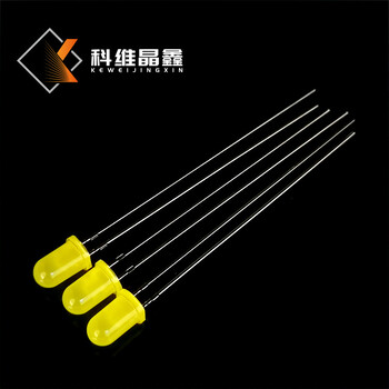 5MM黃發(fā)黃長(zhǎng)腳燈珠腳長(zhǎng)53MM直插式LED燈珠