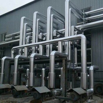 石化設備保溫施工隊蒸發器泡沫玻璃不銹鋼保溫工程
