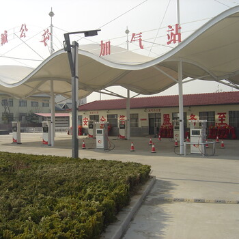 吳江市網球場張拉膜,收費站膜結構施工