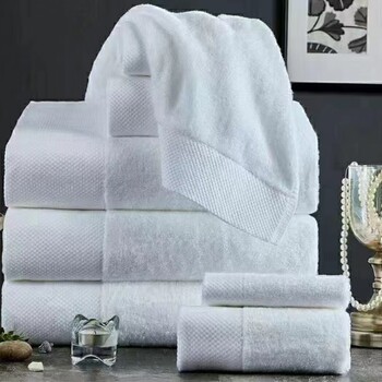焦作酒店宾馆洗浴足疗毛巾浴巾批发一手价格质量好