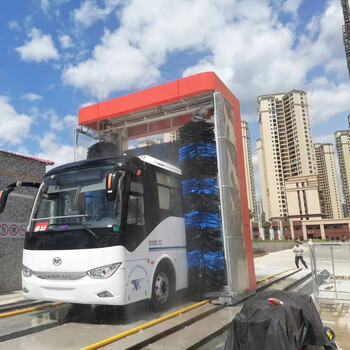 至暄大型洗車設(shè)備公交車洗車機廠家直發(fā)包安裝