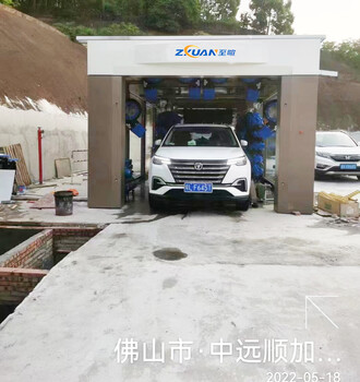 至暄全自動(dòng)洗車(chē)機大型毛刷洗車(chē)器洗車(chē)節水省電廠(chǎng)家