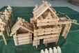幼儿园木制积木玩具/儿童感统玩具/幼儿搭建区积木