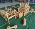 安徽幼兒園實木玩具廠家/兒童實木積木/安吉積木玩具組合