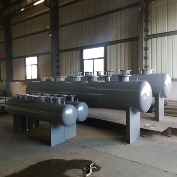 換熱站分集水器熱水分水器集水器按圖集加工