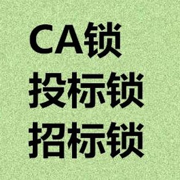 青海政采云CA鎖，供應(yīng)商CA鎖辦理主體入庫