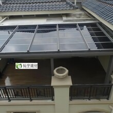 發(fā)電陽光房光伏玻璃頂新能源門窗蘇州燦宇建材圖片