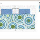 循環(huán)圓圈造型泳池馬賽克效果圖陶瓷馬賽克拼花