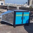 虎門沙角6000風(fēng)量活性炭凈化箱，3kw離心風(fēng)機設(shè)備