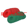供应汽车电瓶毛毡垫，防腐蚀垫圈，绿色红色绒布垫片