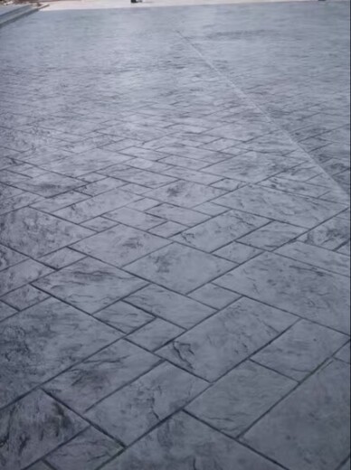 潍坊奎文区压印水泥混凝地坪地面地坪
