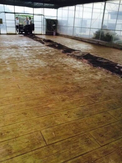 安庆岳西压花水泥混凝地坪地面厂家