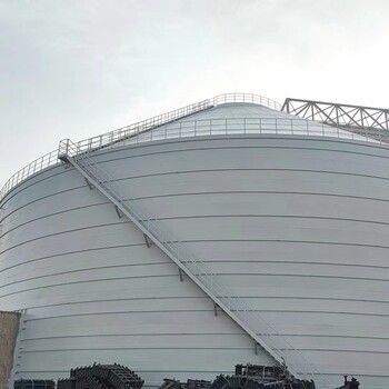 落地焊接水泥儲存庫供應倉外刷漆防腐增加使用年限