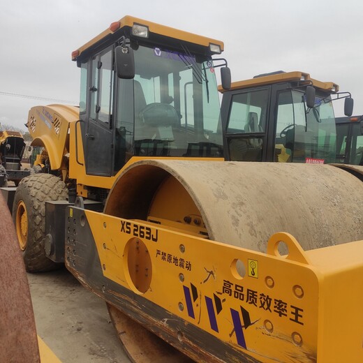 壓路機(jī)便宜263降價(jià)徐工8成新