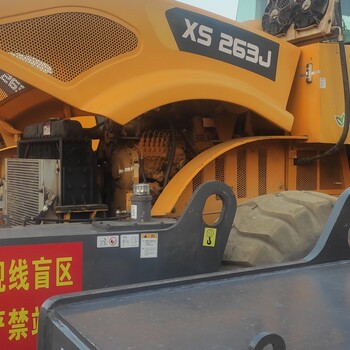 26噸壓路機二手液壓徐工折價出售