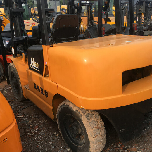 高門架杭叉二手便宜價35叉車