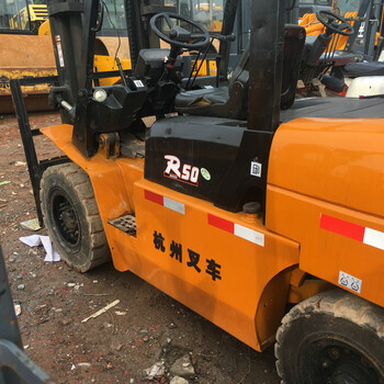 高門架5噸叉車二手格杭州合力