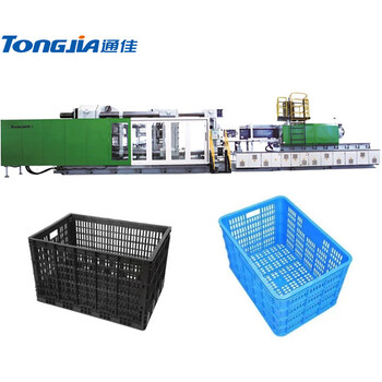 塑料筐制品注塑機水果筐流水線全自動水果筐設備
