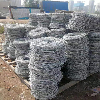 湖南不銹鋼絲刺繩廠家供應(yīng)婁底熱鍍鋅刺繩刺網(wǎng)益陽帶刺鐵絲網(wǎng)