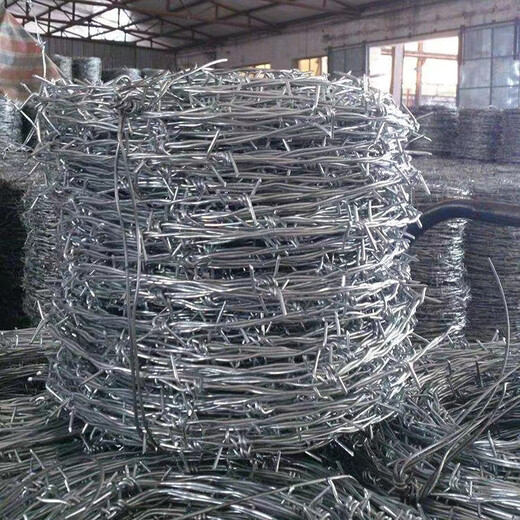 河北冷镀锌刺绳厂家供应西藏铁丝网围栏拉萨热镀锌刺绳