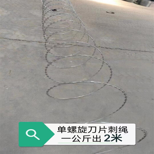 河北雙螺旋刀片刺繩廠供應(yīng)貴州單螺旋刀片刺繩貴陽雙螺旋刀片刺繩