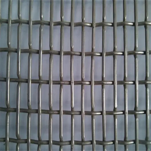 河北盘条编织筛网厂家供应三亚10个粗钢丝编织网65锰钢震动筛片