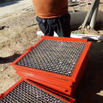 河北煤礦支護網片廠家供應臺灣毛邊圓鋼煤礦網片平紋不銹鋼軋花網