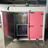 防腐化工行業鐵氟龍噴涂固化燒結爐500℃高溫軌道式鐵氟龍烘箱