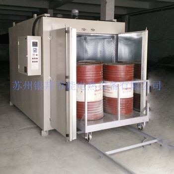 大號(hào)鐵皮桶原料預(yù)熱烘箱200L化工桶加熱烘箱原料融化油桶烘箱