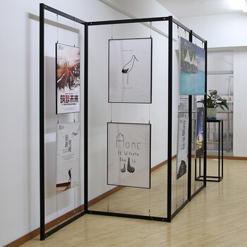 南寧掛畫(huà)展板租賃、畫(huà)展鋁合金屏風(fēng)展板出租