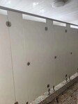 郑州洗手间厕所白色卫生间隔断1220*1830铝蜂窝板工程安装