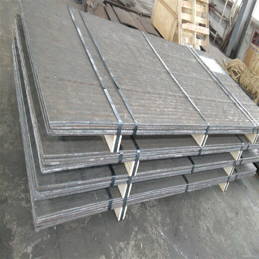 许昌立模下料锥体堆焊耐磨衬板厂家Q235基板价格