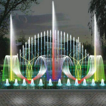 西平园林喷泉减少尘降低气温