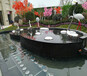 张家界人工湖音乐喷泉打造水景艺术特色