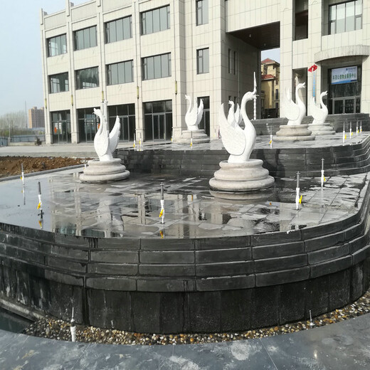 襄城广场喷泉设计设计合理结构简单