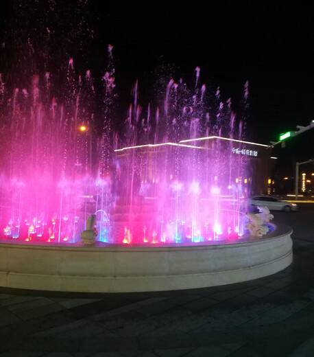 鄂州音乐喷泉广场喷泉施工